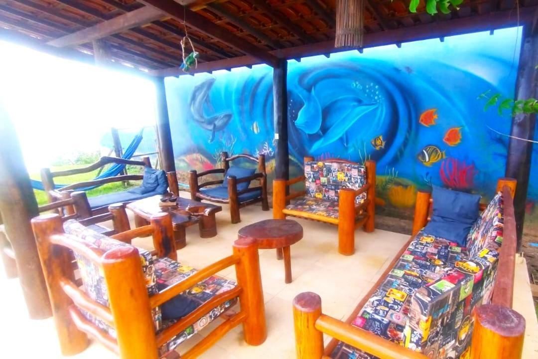 Paraiso Azul Com Vistas Maravilhosas Cumuruxatiba Exterior photo